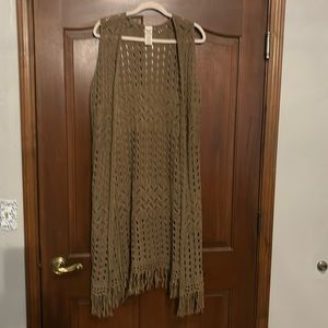 Women’s longline vest